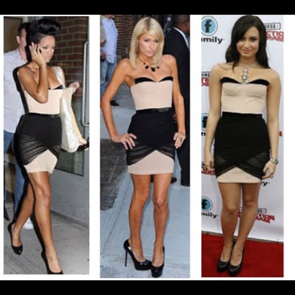 Black and cream vintage Alexander wang